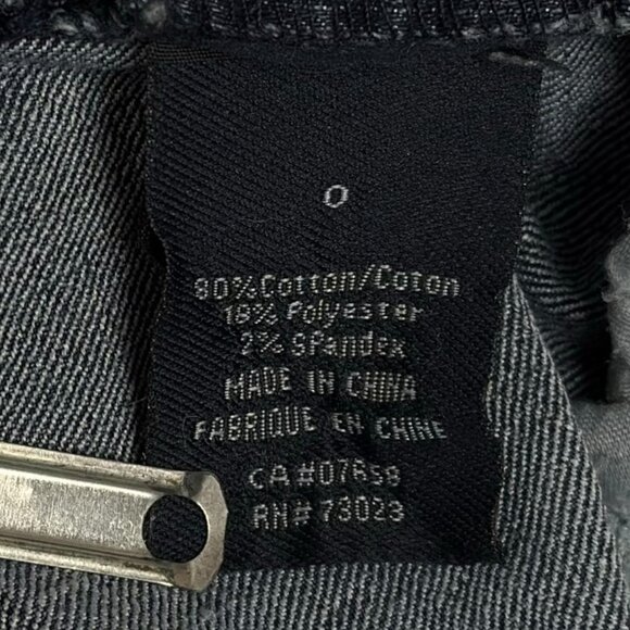 London Womens 0 Low Rise Skinny Fit Stretch Jeans Medium Wash Faded Denim - Picture 9 of 10